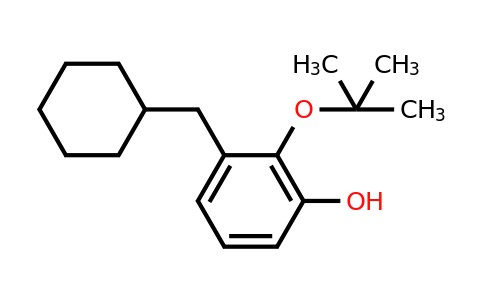 CAS 1243414-24-5 | 2-Tert-butoxy-3-(cyclohexylmethyl)phenol