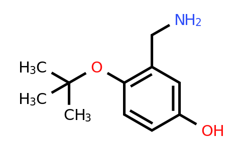 CAS 1243414-31-4 | 3-(Aminomethyl)-4-(tert-butoxy)phenol