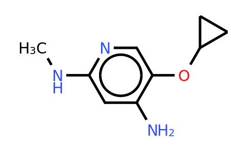 CAS 1243414-34-7 | 5-Cyclopropoxy-2-N-methylpyridine-2,4-diamine