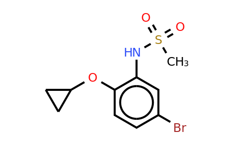 CAS 1243414-37-0 | N-(5-bromo-2-cyclopropoxyphenyl)methanesulfonamide