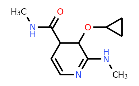 CAS 1243414-41-6 | 3-Cyclopropoxy-N-methyl-2-(methylamino)-3,4-dihydropyridine-4-carboxamide