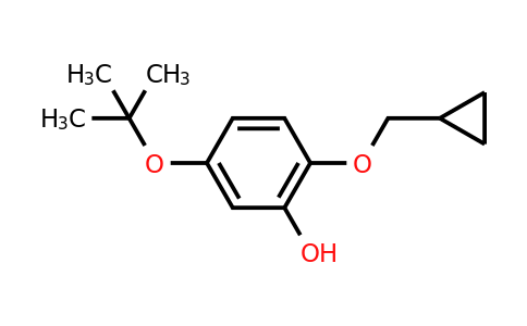 CAS 1243414-50-7 | 5-Tert-butoxy-2-(cyclopropylmethoxy)phenol