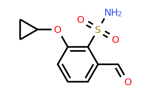 CAS 1243414-58-5 | 2-Cyclopropoxy-6-formylbenzenesulfonamide