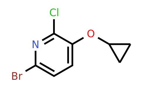 CAS 1243414-60-9 | 6-Bromo-2-chloro-3-cyclopropoxypyridine