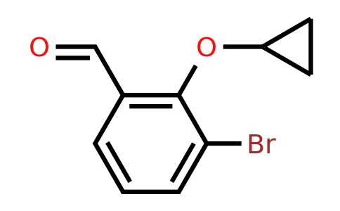 CAS 1243414-65-4 | 3-Bromo-2-cyclopropoxybenzaldehyde