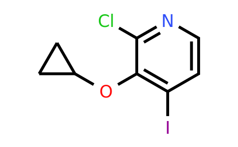 CAS 1243414-68-7 | 2-Chloro-3-cyclopropoxy-4-iodopyridine
