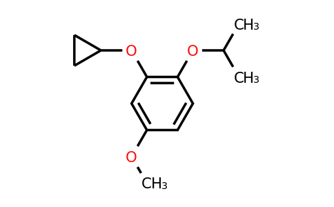 CAS 1243414-70-1 | 2-Cyclopropoxy-1-isopropoxy-4-methoxybenzene