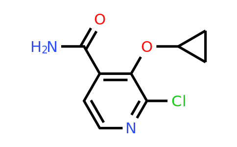 CAS 1243414-71-2 | 2-Chloro-3-cyclopropoxyisonicotinamide