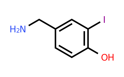 CAS 1243414-72-3 | 4-(Aminomethyl)-2-iodophenol
