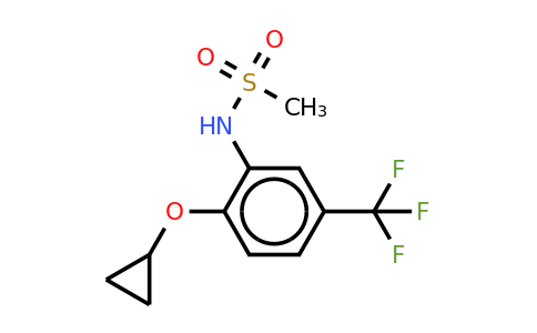 CAS 1243414-74-5 | N-(2-cyclopropoxy-5-(trifluoromethyl)phenyl)methanesulfonamide