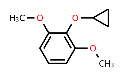 CAS 1243414-75-6 | 2-Cyclopropoxy-1,3-dimethoxybenzene