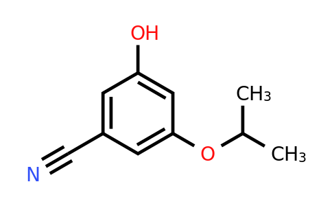 CAS 1243414-76-7 | 3-Hydroxy-5-(propan-2-yloxy)benzonitrile