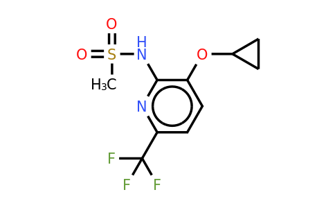 CAS 1243414-82-5 | N-(3-cyclopropoxy-6-(trifluoromethyl)pyridin-2-YL)methanesulfonamide