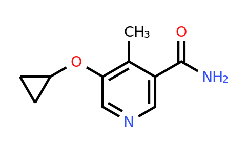 CAS 1243414-92-7 | 5-Cyclopropoxy-4-methylnicotinamide