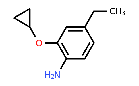 CAS 1243414-99-4 | 2-Cyclopropoxy-4-ethylaniline