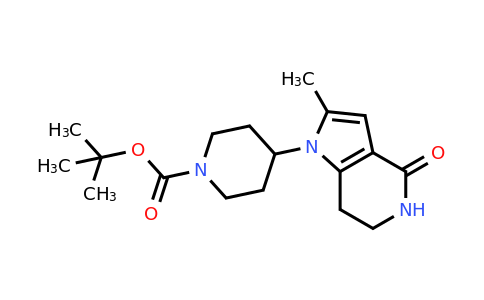CAS 1243415-03-3 | Tert-butyl 4-(2-methyl-4-oxo-4,5,6,7-tetrahydro-1H-pyrrolo[3,2-C]pyridin-1-YL)piperidine-1-carboxylate