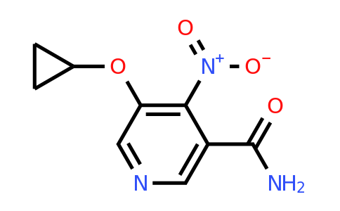 CAS 1243415-04-4 | 5-Cyclopropoxy-4-nitronicotinamide