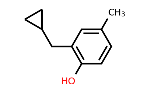 CAS 1243415-22-6 | 2-(Cyclopropylmethyl)-4-methylphenol