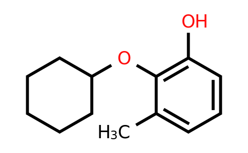 CAS 1243415-25-9 | 2-(Cyclohexyloxy)-3-methylphenol