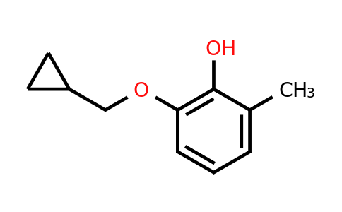 CAS 1243417-45-9 | 2-(Cyclopropylmethoxy)-6-methylphenol