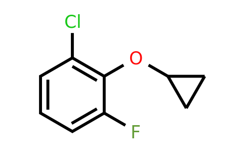 CAS 1243417-47-1 | 1-Chloro-2-cyclopropoxy-3-fluorobenzene