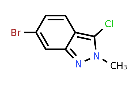 CAS 1243419-67-1 | 6-Bromo-3-chloro-2-methyl-indazole