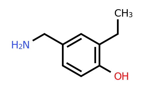 CAS 1243421-38-6 | 4-(Aminomethyl)-2-ethylphenol
