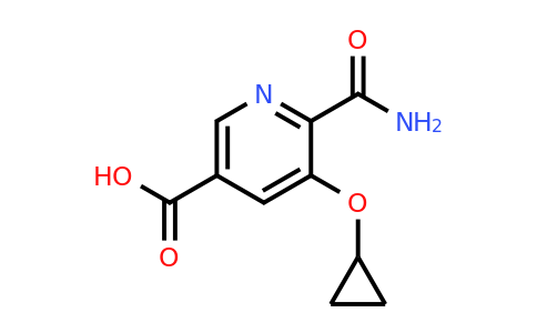 CAS 1243422-57-2 | 6-Carbamoyl-5-cyclopropoxynicotinic acid