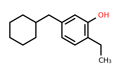 CAS 1243423-70-2 | 5-(Cyclohexylmethyl)-2-ethylphenol