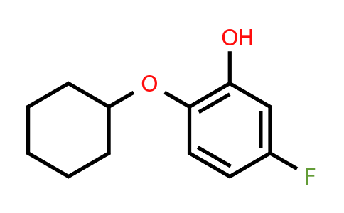 CAS 1243425-06-0 | 2-(Cyclohexyloxy)-5-fluorophenol