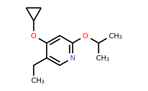CAS 1243425-79-7 | 4-Cyclopropoxy-5-ethyl-2-isopropoxypyridine