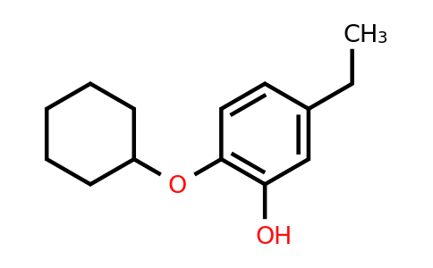 CAS 1243426-09-6 | 2-(Cyclohexyloxy)-5-ethylphenol