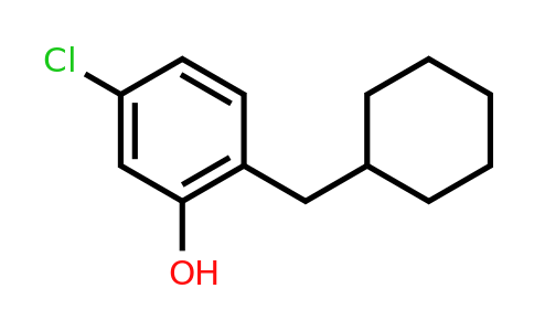 CAS 1243426-26-7 | 5-Chloro-2-(cyclohexylmethyl)phenol