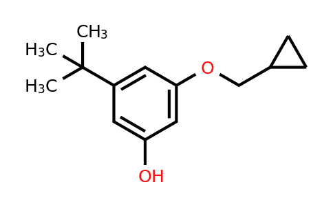 CAS 1243429-79-9 | 3-Tert-butyl-5-(cyclopropylmethoxy)phenol