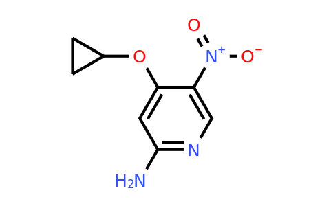 CAS 1243436-84-1 | 4-Cyclopropoxy-5-nitropyridin-2-amine