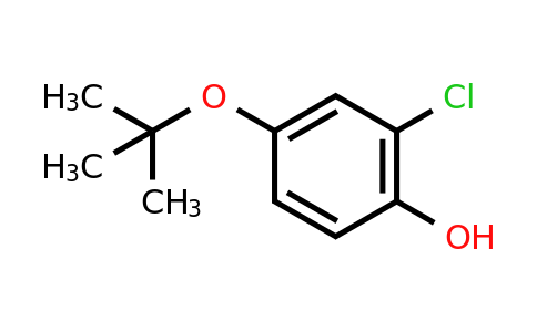 CAS 1243437-03-7 | 4-(Tert-butoxy)-2-chlorophenol