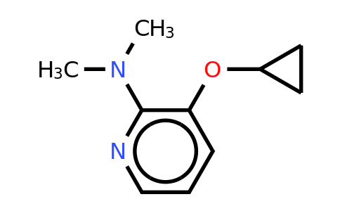 CAS 1243437-15-1 | 3-Cyclopropoxy-N,n-dimethylpyridin-2-amine