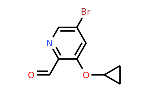 CAS 1243438-03-0 | 5-Bromo-3-cyclopropoxypicolinaldehyde