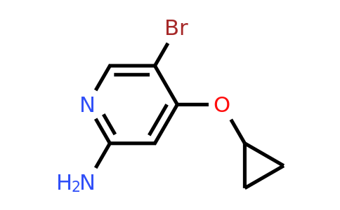 CAS 1243438-23-4 | 5-Bromo-4-cyclopropoxypyridin-2-amine