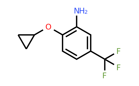 CAS 1243439-11-3 | 2-Cyclopropoxy-5-(trifluoromethyl)aniline