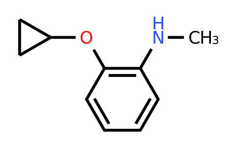 CAS 1243439-17-9 | 2-Cyclopropoxy-N-methylaniline