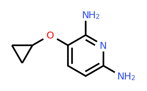 CAS 1243439-20-4 | 3-Cyclopropoxypyridine-2,6-diamine