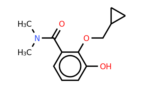 CAS 1243439-22-6 | 2-(Cyclopropylmethoxy)-3-hydroxy-N,n-dimethylbenzamide