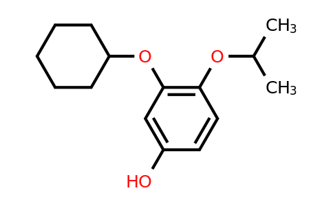 CAS 1243439-23-7 | 3-(Cyclohexyloxy)-4-isopropoxyphenol