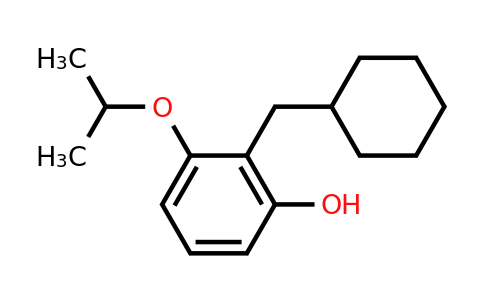 CAS 1243439-25-9 | 2-(Cyclohexylmethyl)-3-isopropoxyphenol