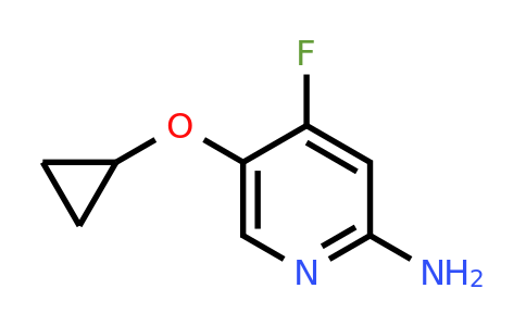 CAS 1243439-27-1 | 5-Cyclopropoxy-4-fluoropyridin-2-amine