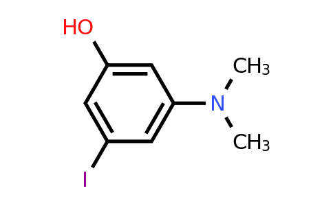 CAS 1243439-29-3 | 3-(Dimethylamino)-5-iodophenol