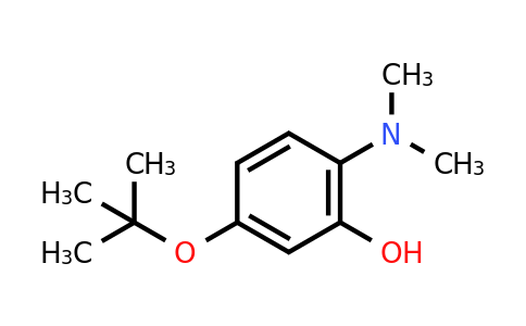 CAS 1243439-39-5 | 5-Tert-butoxy-2-(dimethylamino)phenol