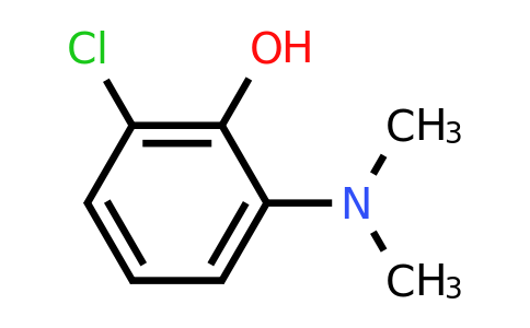 CAS 1243439-56-6 | 2-Chloro-6-(dimethylamino)phenol