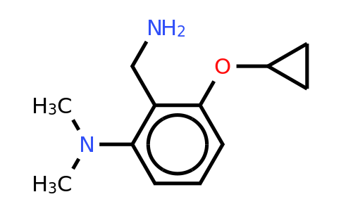CAS 1243439-60-2 | 2-(Aminomethyl)-3-cyclopropoxy-N,n-dimethylaniline